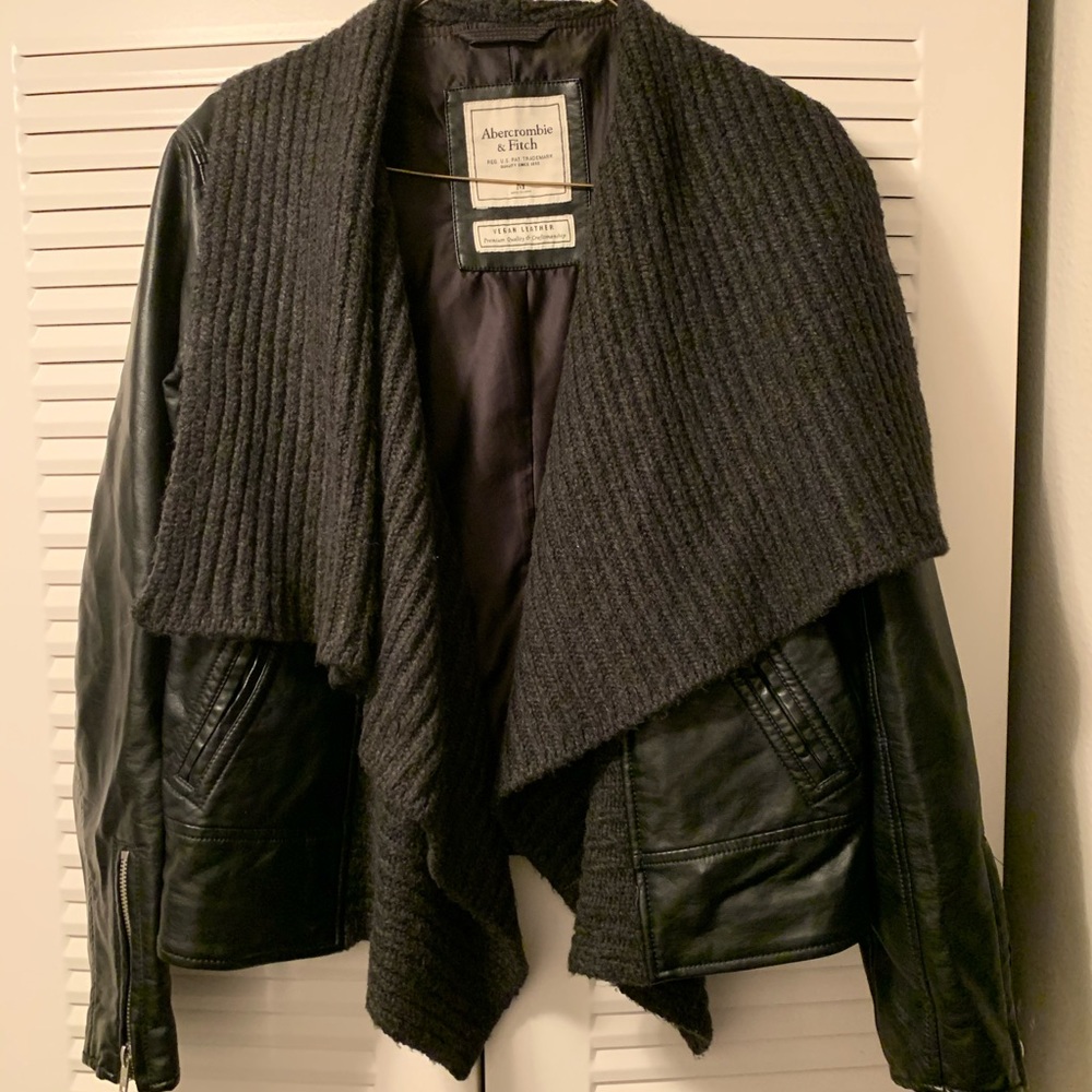 Abercrombie Leather Jacket